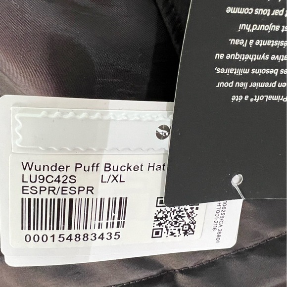 Lululemon NWT Wunder Puff Unisex Bucket Hat Insulated Fleece L/XL Shimmer Brown main image 9